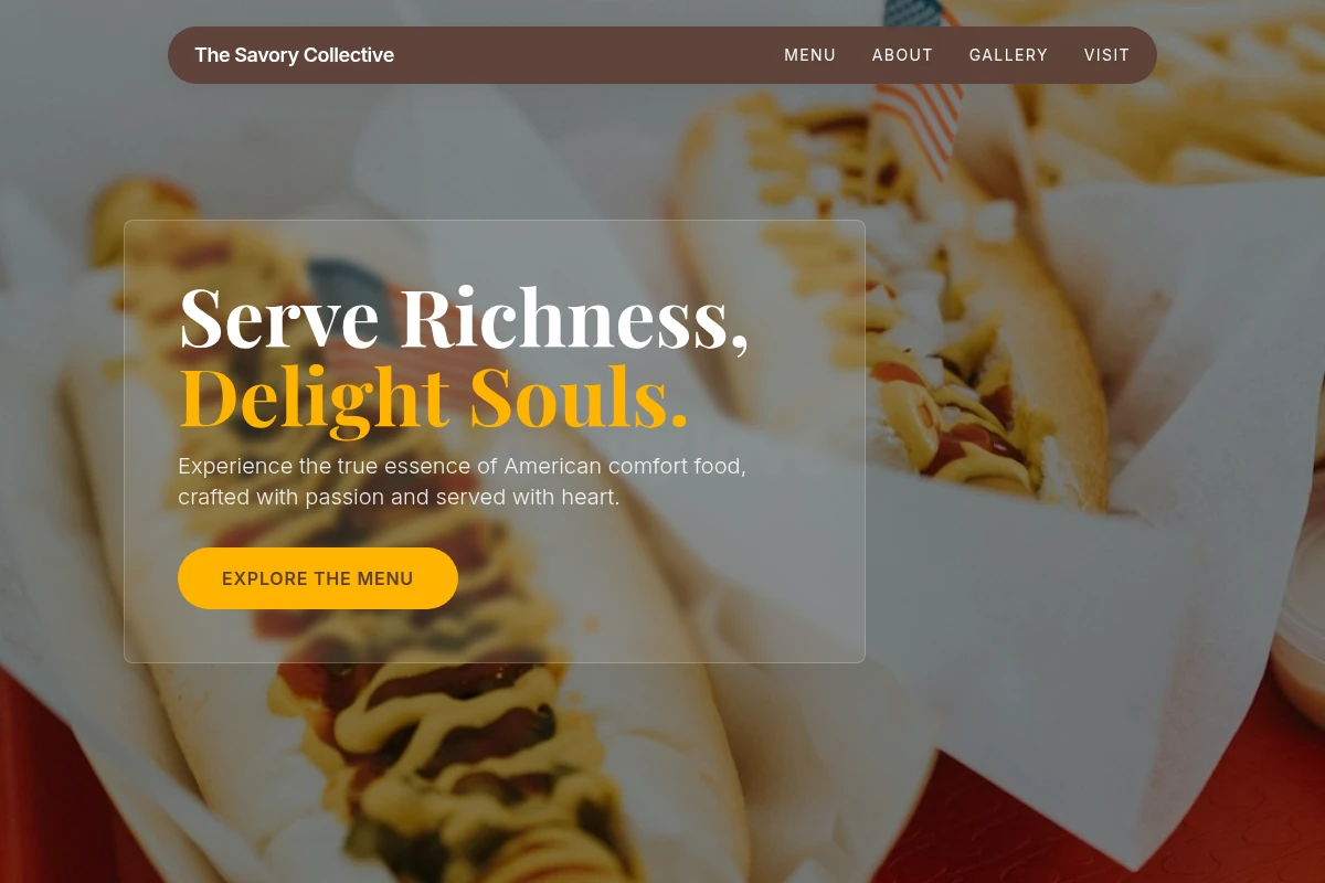 Drizzle American Food