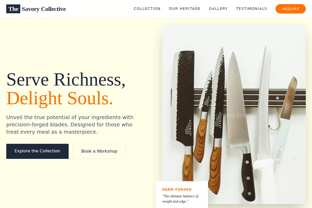 Vessel Chef Knife